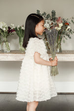 White hotsell frill frock